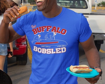 Koszulka Buffalo Bobsled, pług Shnow, Buffalo Bills, Bills Mafia, 716, prezent Buffalo Bills, koszulka Bills Mafia, Buffashove, Buffalovable