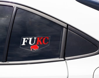 Naklejka „Fuck the Chiefs Buffalo Bills”, 716, Bills Mafia, naklejka Buffalo Bills, naklejka Buffalo Bills, Bills Mafia, prezent Buffalo, Buffalo