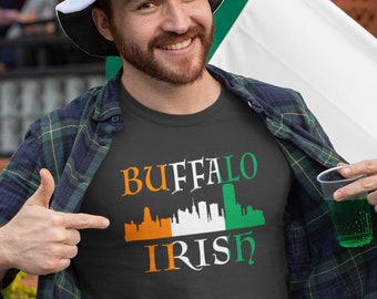 Koszulka Buffalo St Patricks, Buffalo Irish, Parada Buffalo, Koszulka Buffalo, Koszulka na Dzień Świętego Patryka, South Buffalo, Parada First Ward