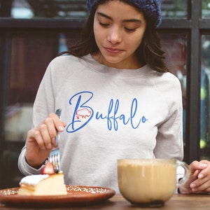 Sweatshirt Buffalo, sweatshirt Buffalo ny, cadeau Buffalo Fan, Buffalo Bills-sweatshirt, 716, cadeau Bills Mafia, cadeau Josh Allen, Buffalo