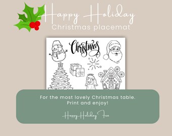 Christmas placemat 2