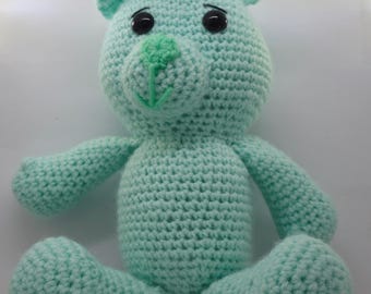 Crochet Easter Teddy Bear  – Handmade Amigurumi Bear