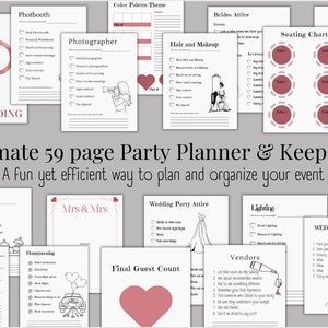 Two Brides Wedding Planner & Checklist