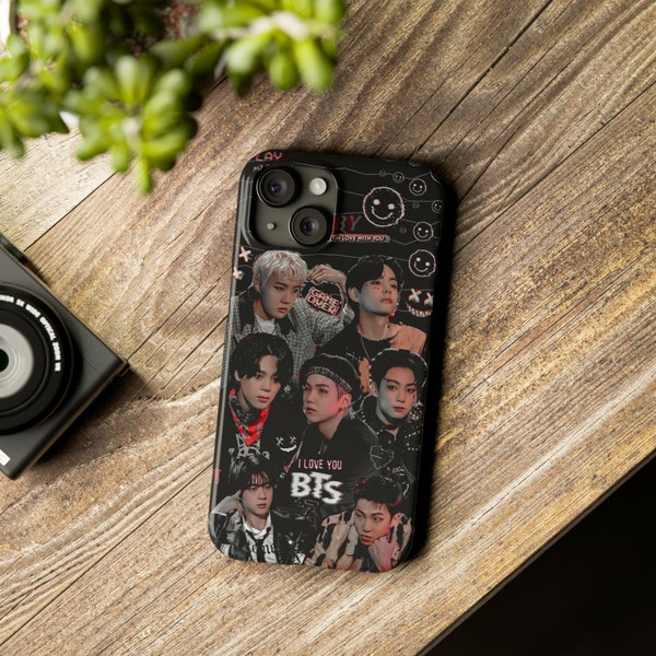 BTS  / Jungkook / V / Jimin / Agust D / J-Hope / Jin / RM /Slim Phone Cases / Limited Edition