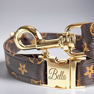 Louis Vuitton Dog Collar Etsy Ireland