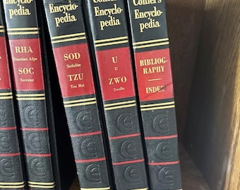Collier's Encyclopedia 全20巻セット Vintage 1959 Collier s Encyclopedia Complete Set Volumes 1