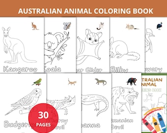 Australian animals coloring pages,australian animals preschool,aussie animals Activity prek,australia Coloring Sheets,wildlife coloring book