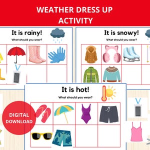 Dress Up Aktivität,Wetter Aktivitäten,Vorschule,Lernen Wetter,Wetter Montessori,Viter Jahreszeiten,Wetter Arbeitsblätter,Wetter Karteikarten,Prek