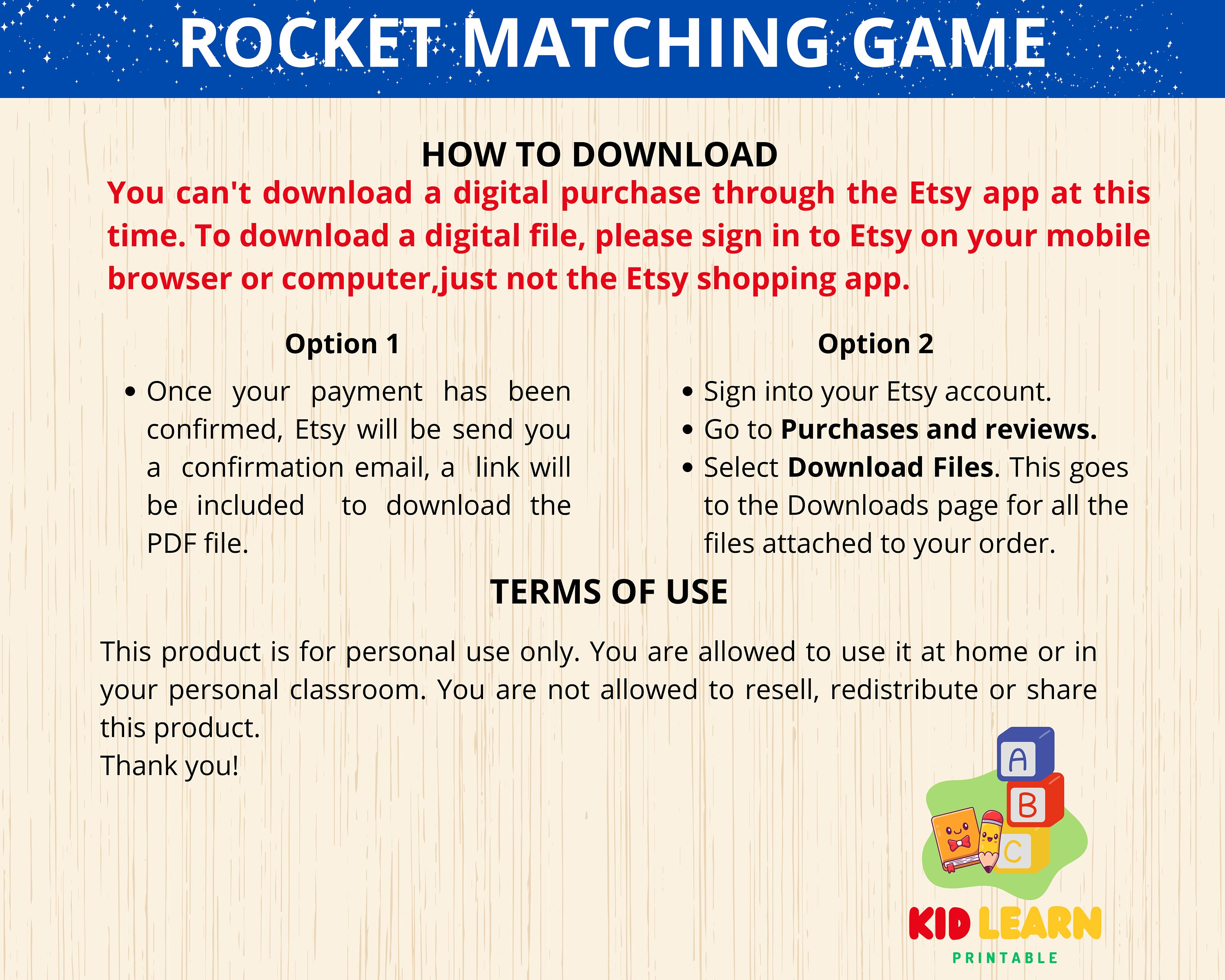 Space Matching Game,rockets Matching Activity,solar System Game, Space ...