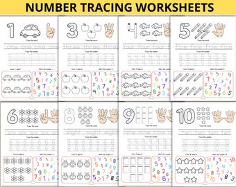 Number tracing worksheets,number Tracing Sheet,traceable numbers,preschool number worksheets,Kids Tracing,handwriting practice,Basic Numbers