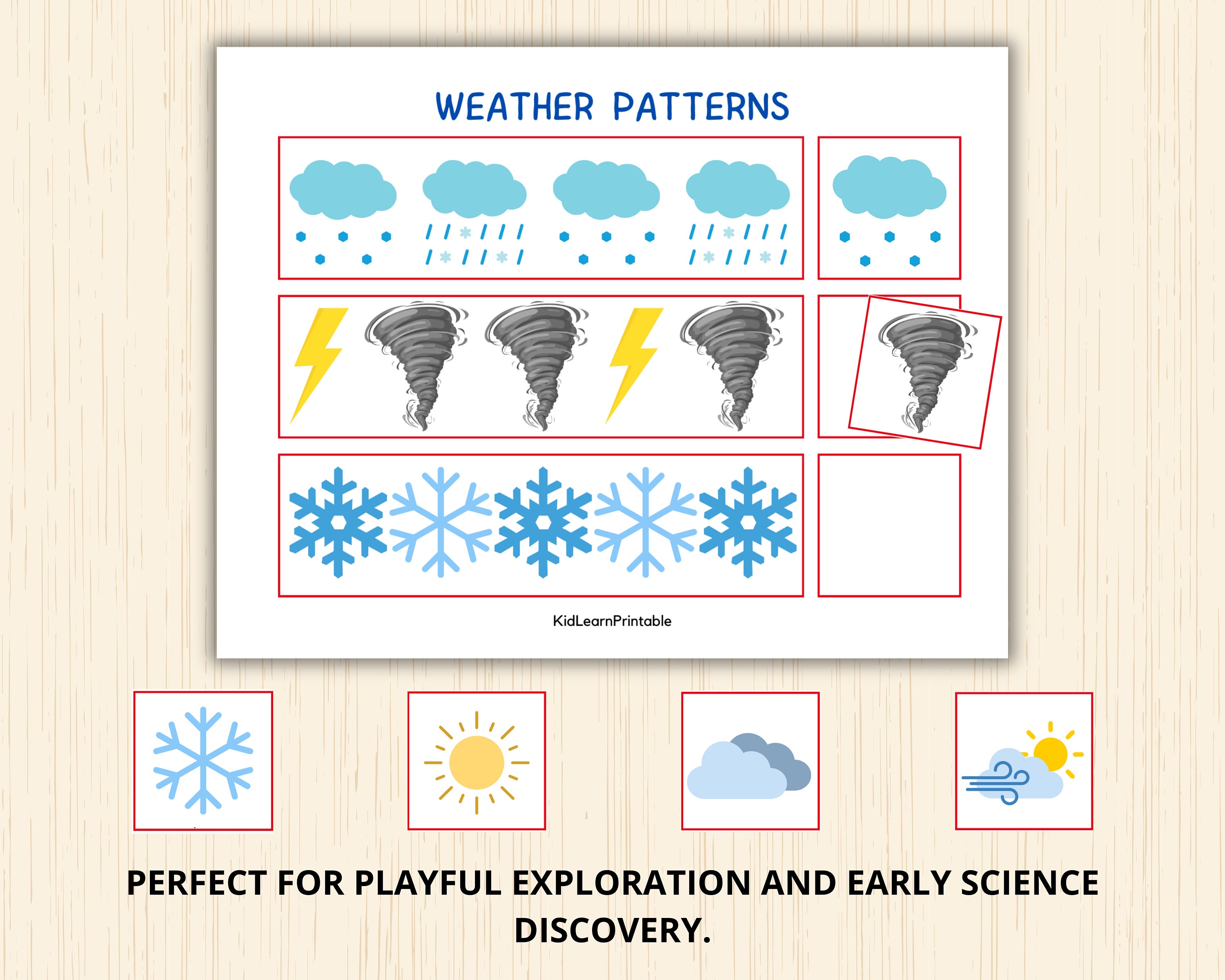 その他 Weather Patterns [DVD] Weather Patterns,weather Montessori,weather Activity,cut and Paste