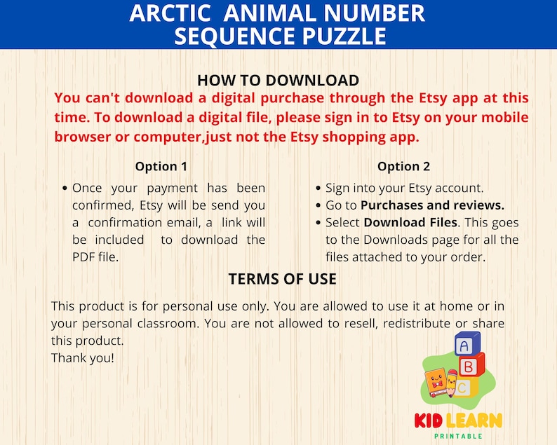 Arctic Animals Puzzle,arctic Animal Halves Matching,winter Puzzle ...