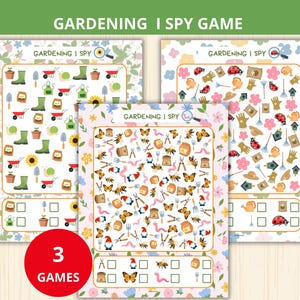 gardening i spy game,garden counting game,spring i spy game,garden math,garden learn activity,garden classroom,preschool counting activity