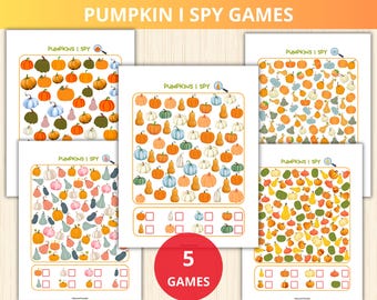 I Spy Pumpkins,fall Counting Activity,Fall Worksheets,Fall Preschool,I Spy for Kids,Seek and Find,Look and Find,sensory bin activity,Pre-K