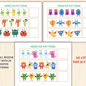 Perfect for preschool and kindergarten learners, it encourages focus and problem-solving. A fun and engaging way to learn while enjoying adorable monster designs!