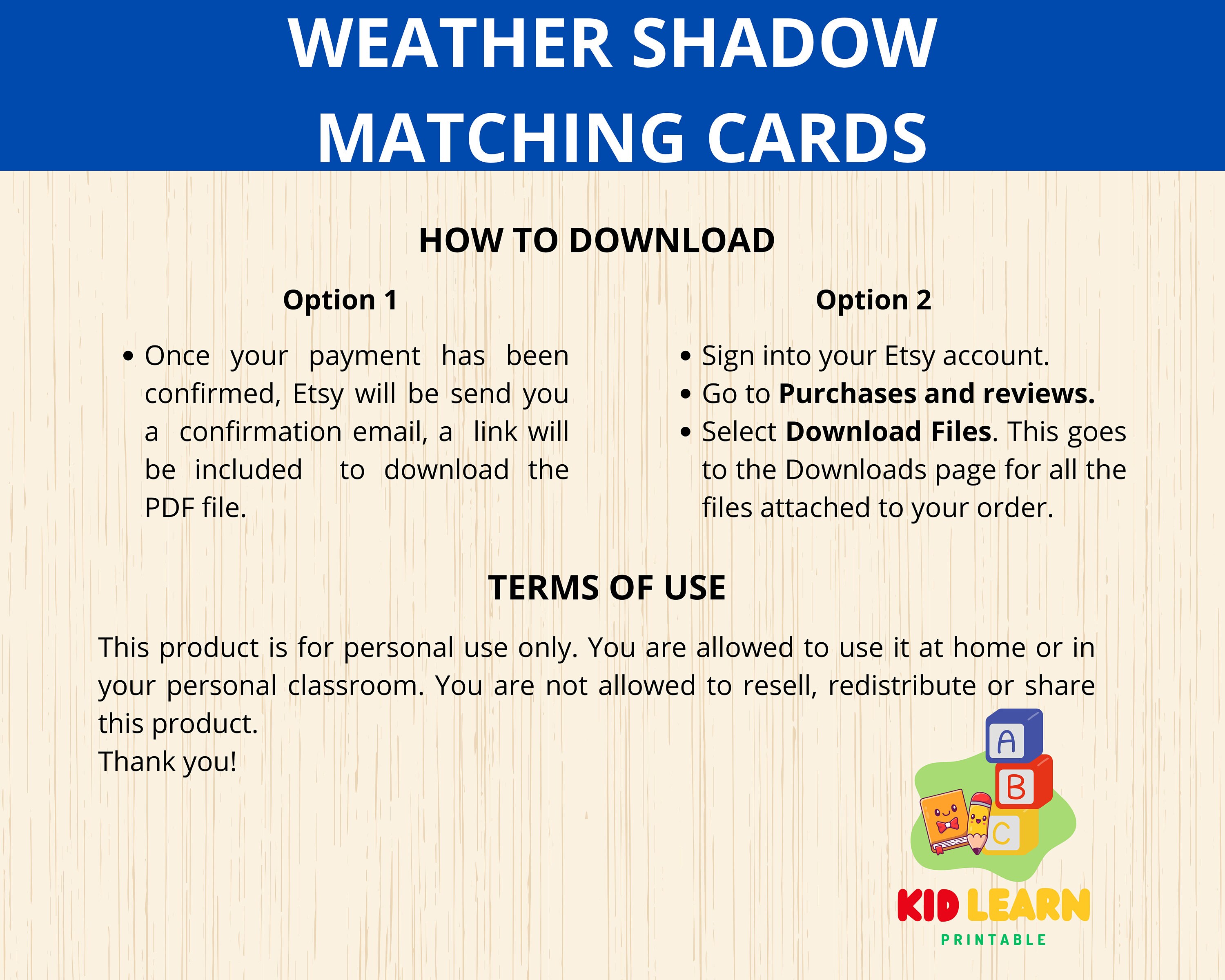 Weather Shadow Mathcing Game Weather Shadow Matching Cards,weather Montessori Toddler, Weather ...