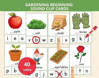 garden beginning sound,garden initial sound,garden preschool activity,spring Letter Recognition,garden unit study,spring busy book,abc lette