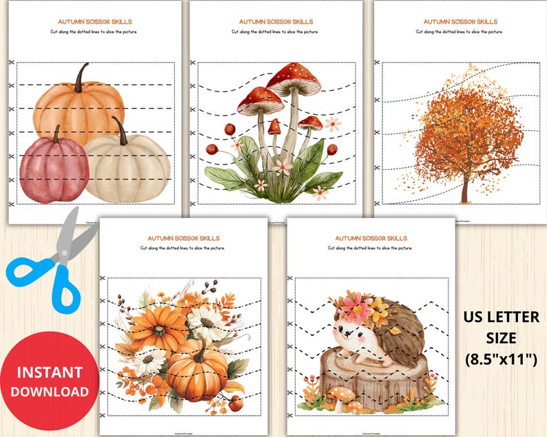 Engaging and educational, they make learning fun and safe. Simply download, print, and let your little ones practice their cutting techniques!
