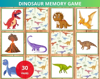 Dinosaur Memory Game,dinosaur matching game,Dinosaur Birthday Game,dinosaur activity,dinosaur Pairing Game, dinosaur Learning,jurassic game