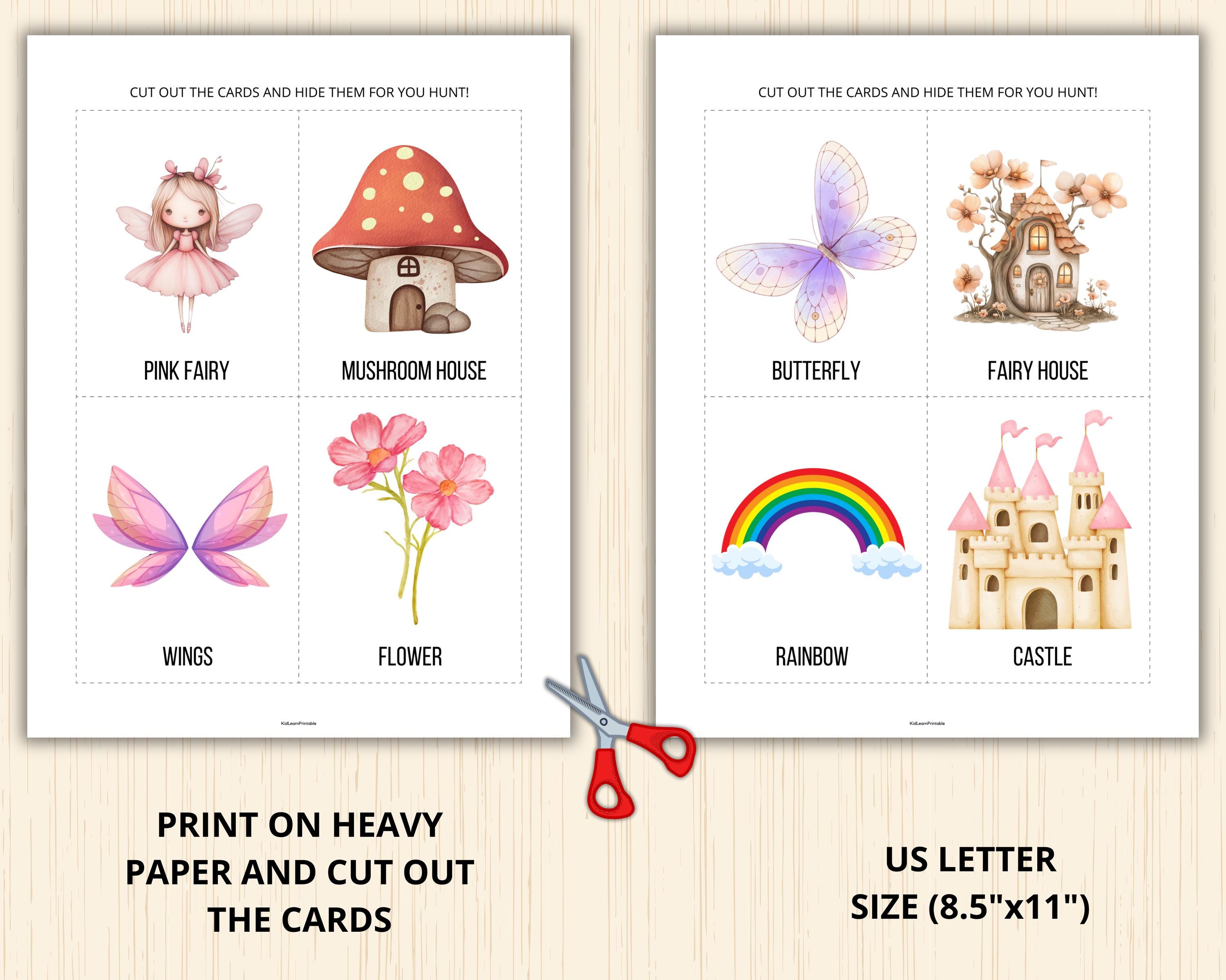 Fairy Scavenger Hunt,fairy Garden Party Games,fairy Birthday Party ...