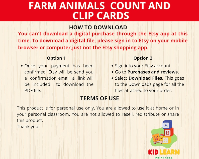 Farm Animals Count and Clip Cards,farm Unit Study,farm Preschool ...