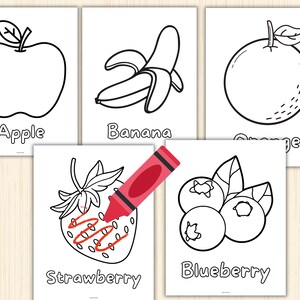 Spark creativity with this fun Fruits Coloring Book! Perfect for kids, this printable set features adorable fruit illustrations that help develop fine motor skills, color recognition, and focus.