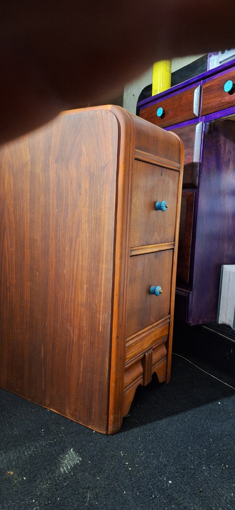 Bedroom Furniture Vintage Night Stand - Etsy