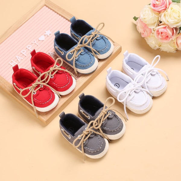 Toddler Little Kid Boys and Girls Soft Anti-Slip Loafers Dress Flat Shoes