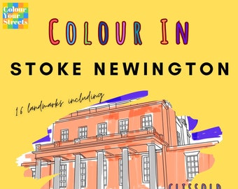 Stoke Newington Colouring Book (A4)