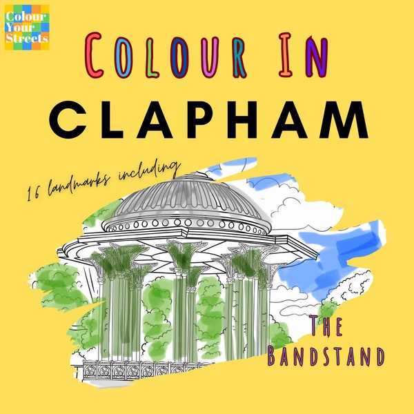 Clapham Colouring Book (A4)