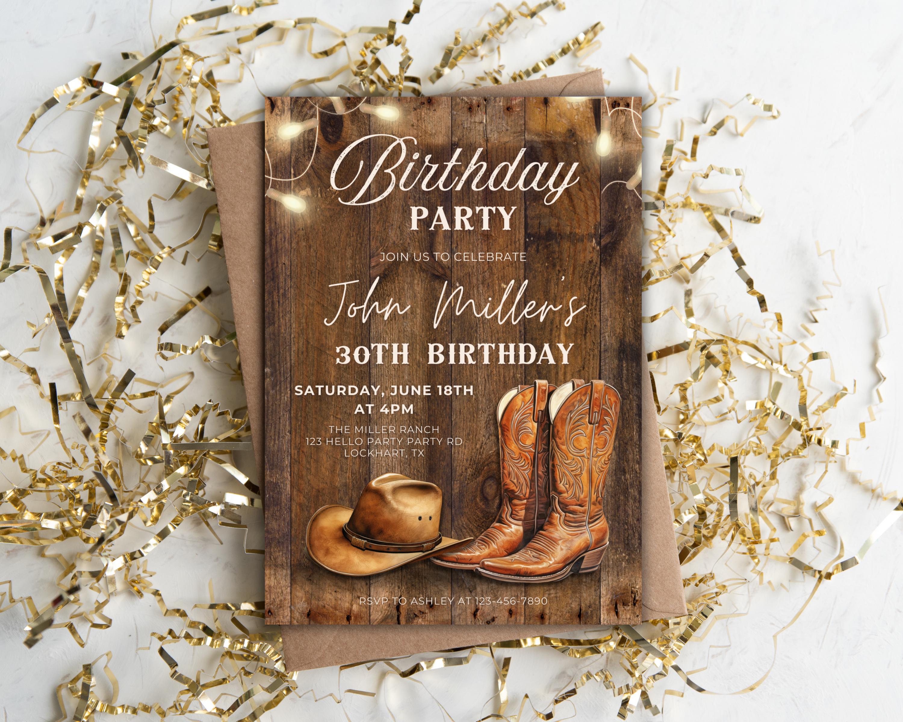Country 30th - Etsy
