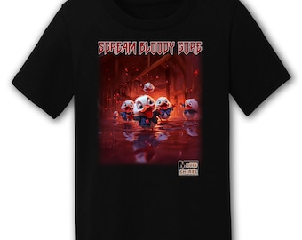 Scream Bloody Gore by Death Camiseta / Camisa de heavy metal divertida, camiseta de metal divertida, camisa de parodia, camiseta de heavy metal, camisa de metal divertida