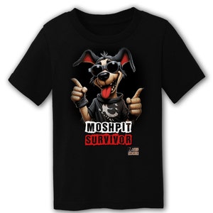 Moshpit Survivor T-Shirt | Funny Heavy Metal Shirt, Fun Metal Tee, Parody Shirt, Heavy Metal Tshirt, Funny Metal Tee, Funny Metal Shirt