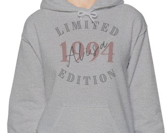 Sweatshirt, T-Shirt, Hoodie als Geschenk zum Geburtstag "Limited Edition + Jahr + Namen" personalisierbar mit Jahr und Namen