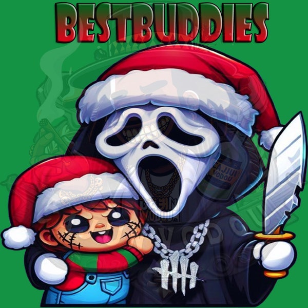 BestBud Holiday horror doll emote | killer | dbd emote | horror emote | discord | stream and gaming