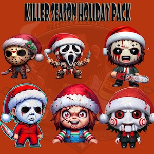 killer season (6 pack horror doll emote | killer | dbd emote | horror emote | discord | stream and gaming)
