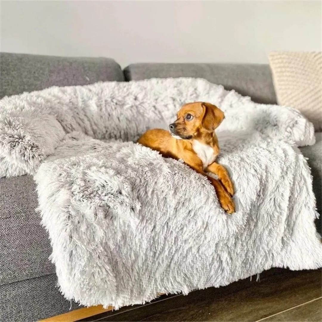 Plush Dog Matwashable Couch Cover Fluffy Dog Cushion Etsy