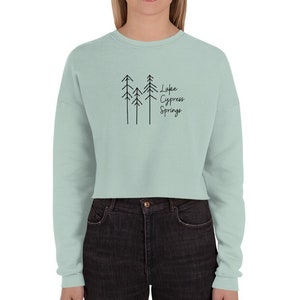 Lake Cypress Springs crop top