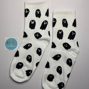 Ghost Print Socks, Novelty Socks, Halloween Sock, Stocking FIller, Xmas Gift, Christmas, Dad GIfts, Birthday Gifts, Free Shipping, UK Seller