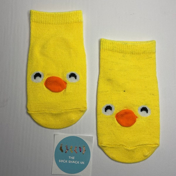 Kids Duck Print Socks, Novelty Socks, Animal Socks, Stocking FIller, Xmas Gift, Christmas, Birthday Gifts, Free Shipping, UK Seller