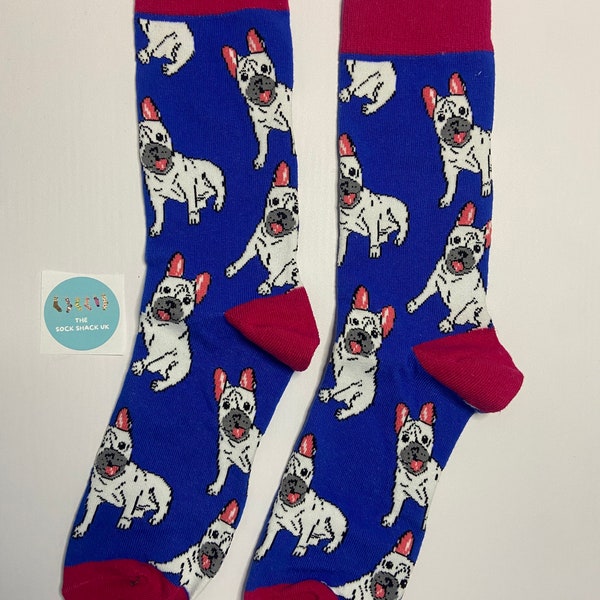 Dog Print Socks, Novelty Socks, Animal Socks, Stocking FIller, Xmas Gift, Christmas, Dad GIfts, Birthday Gifts, Free Shipping, UK Seller