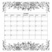 Flower Coloring Book Calendar Printable Download - Etsy