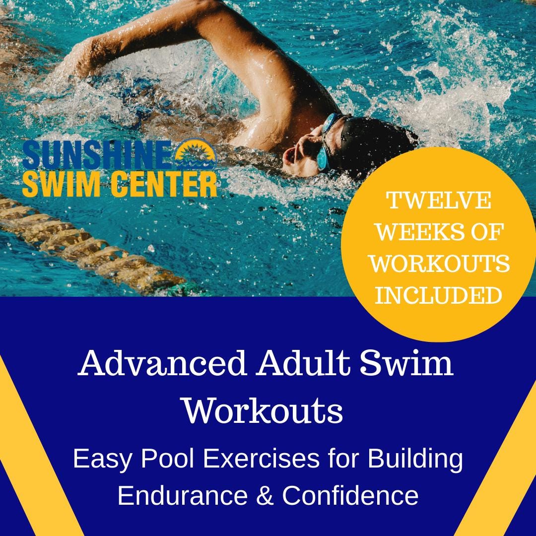 Adult Swim Workouts- Advanced Swim Bundle - Etsy