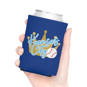 KC Baseball Crown Can Cooler | Kansas City Team Pride drinkhoes