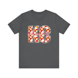 Kansas City Football Checkered Shirt, KC Football Fan Apparel, Retro Style Tee, Red Friday Jersey, Team Pride Top, KC Tailgate Wear image 9
