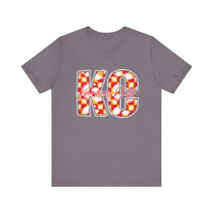 Kansas City Football Checkered Shirt, KC Football Fan Apparel, Retro Style Tee, Red Friday Jersey, Team Pride Top, KC Tailgate Wear image 4