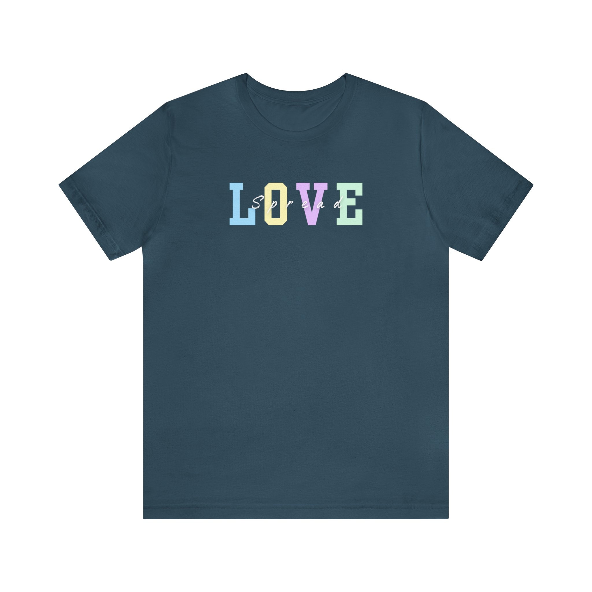 Spread Love Shirt, Unisex Jersey Tee - Etsy