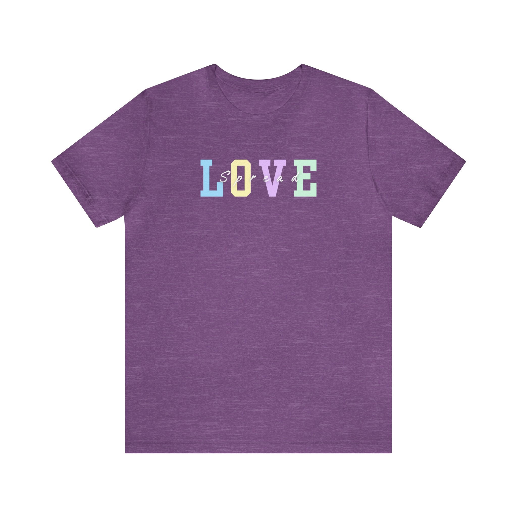Spread Love Shirt, Unisex Jersey Tee - Etsy Israel