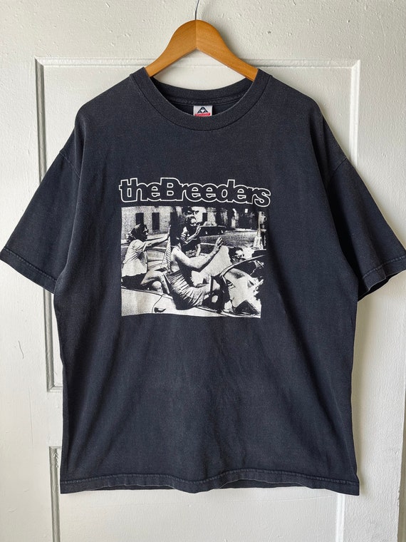 vintage mid-late 1990s The Breeders band shirt