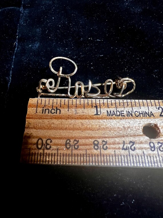 Cursive Script Name Pin - image 3